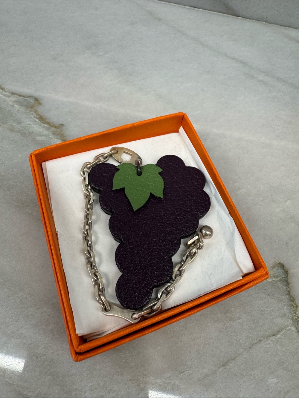 Hermès Grape Bag Charm - Picture 2 of 7